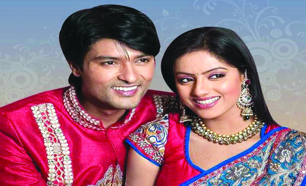 The lead pair of the show, Anas Rashid and Deepika Singh The lead pair of the show, Anas Rashid and Deepika Singh